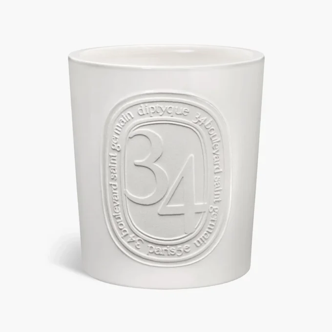 34 boulevard saint germain – very large candle