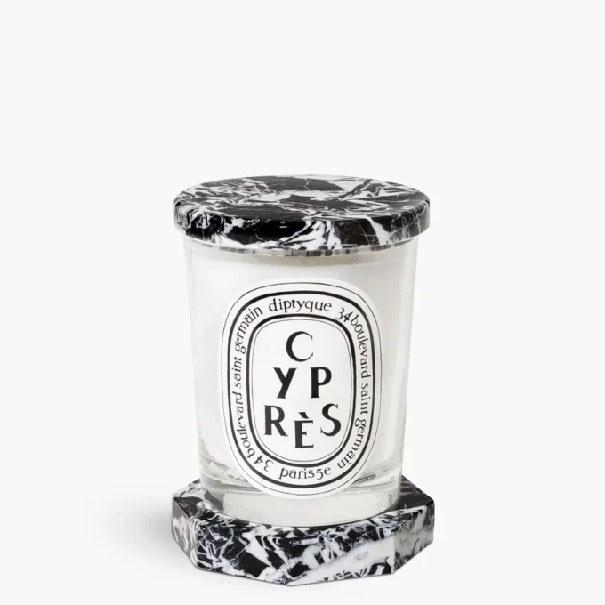 Antique marble octagonal stand – for classic candles