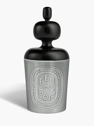 Black astragal lid – for large candle