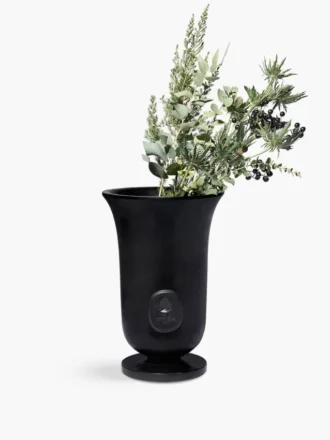 Black medicis vase – large
