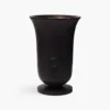 Black medicis vase – large