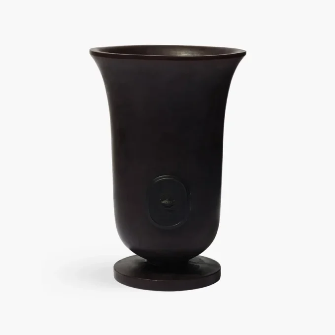 Black medicis vase – large