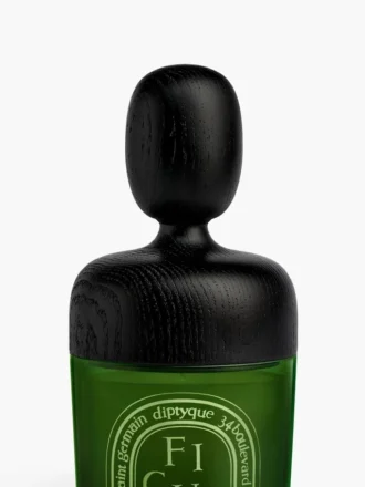 Black volute lid – for medium candle